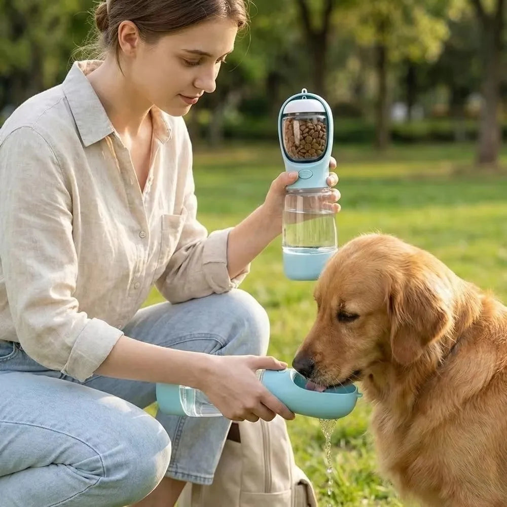 Purepaws 3 in 1 travel bottle